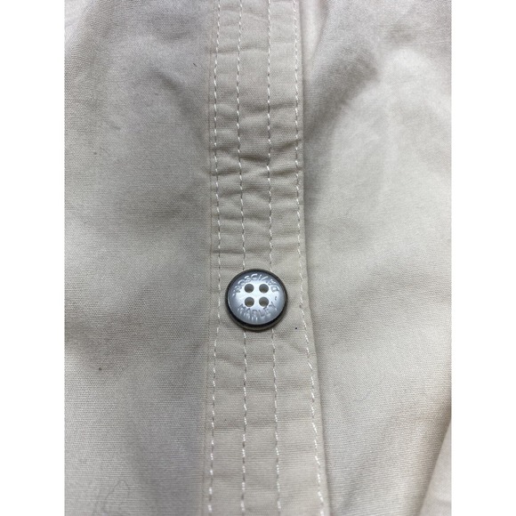 HARLEY DAVIDSON WOMENS Large SHIRT BIKER WESTERN PEARL SNAPS RHINESTONES - Picture 3 of 5